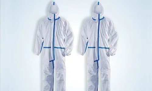 Principle of breathable material of disposable medical protective clothing
