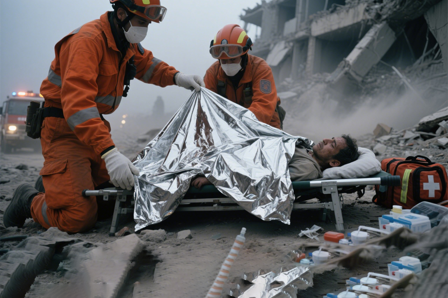 Thermal Emergency Blankets: A Vital Asset in Disaster Relief and Mass Casualty Response
