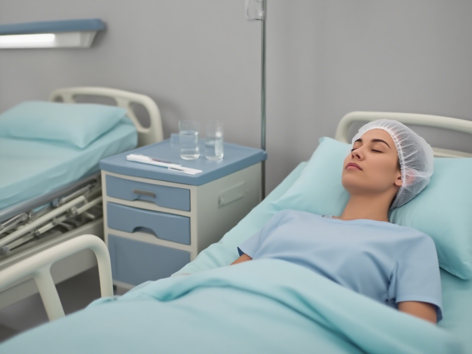 Disposable Shampoo Cap for Medical and Healthcare Use