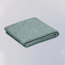 Needle punched nonwoven blanket